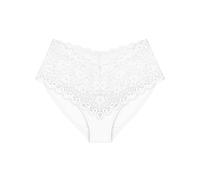 Triumph Maxislip Amourette Maxi Damen Weiß Gr. 40 mit Stretch-Spitze