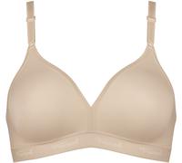 Triumph Mittelträger-BH Micro Fun N ohne Bügel Damen Beige 75C