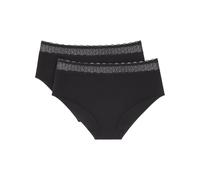 Triumph Feel of Modal Midi 2er Pack schwarz - XL