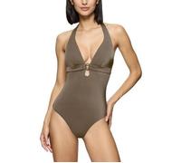 Triumph Midnight Swim OP 01, One Piece Swimsuit Damen, Braun (Havanna), 44