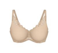 Minimizer-BH TRIUMPH "Amourette W01", Damen, Gr. 85, Cup C, beige (skin), Microtouch, Spitze, Obermaterial: 68% Polyamid, 32% Elasthan, unifarben, elegant, BHs, verkleinert die Brust optisch um eine C