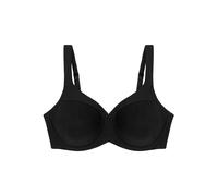Triumph Modern Soft+Cotton Bügel-BH, Minimizer black - 90E