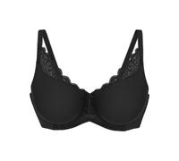 Minimizer-BH TRIUMPH "Amourette", Damen, Gr. 90, Cup H, schwarz, Microtouch, Obermaterial: 68% Polyamid, 32% Elasthan, BHs Minimizer-BH, verkleinert die Brust optisch, Spitze (61992228-90)
