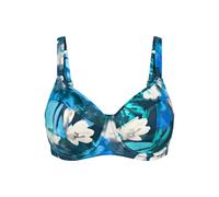 Triumph - Minimizer-Bikinioberteil - Blue light 44C - Summer Fleur - Bademode für Frauen