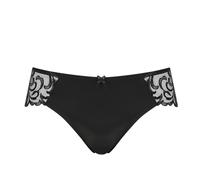 Triumph Tai-Slip Modern Finesse – Spitzeneinsatz, kleine Schleife – Schwarz Gr. 42