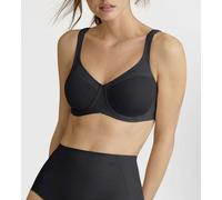 Triumph Modern Soft+Cotton Bügel-BH, Minimizer black - 95E