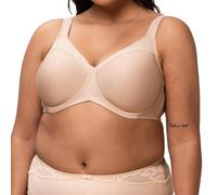 Triumph Modern Soft+Cotton Bügel-BH, Minimizer neutral beige - 80C