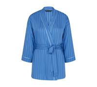 Triumph - Morgenmantel-Oberteil - Blau 36 - Amourette Jacquard - Homewear für Frauen