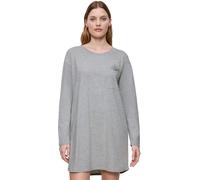 Triumph Nachthemd Nightdresses NDK 01 LSL X – Langarm, 100% Baumwolle – Grau, Damen, Gr. 44