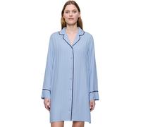 Nachthemd TRIUMPH "Amourette Jacquard NDW", Damen, Gr. 44, N-Gr, ice, Web, Obermaterial: 100% Viskose, Kleider Nachthemd, elegant und weich (93895518-44) ice