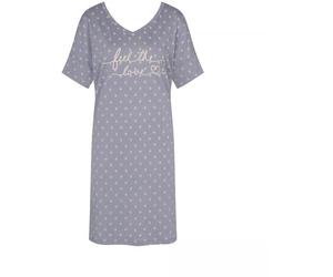 Triumph Nightdresses Nachthemd (Strickware), Kurzarm 10 CO/MD grau - 36