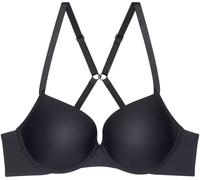 Triumph Pure Micro Bügel-BH mit Halbschale und Einlage schwarz - 70D