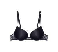 Triumph Push-up-BH Crazy Stupid Love WHU Damen Mesh Spitze Satin 70E Schwarz