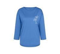 Triumph - Pyjama-Oberteil - Blau 40 - Mix & Match - Homewear für Frauen
