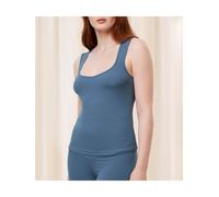 Triumph Pyjama-Oberteil in Blau - Größe 42 | Damen Loungewear