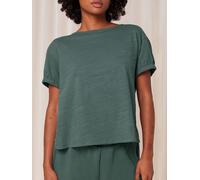 Triumph Pyjama-Oberteil in Dunkelgrün - Größe S | Damen Loungewear