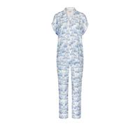 Triumph - Pyjama-Set - Blau 42 - Boyfriend Fit - Homewear für Frauen