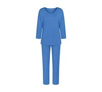 Triumph - Pyjama-Set - Blau 44 - Timeless Sensuality - Homewear für Frauen