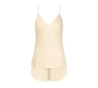 Triumph - Pyjama-Set - Weiß 44 - Silky Sensuality - Homewear für Frauen