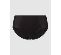 Triumph Hipster Essential Minimizer Hipster, mit hoher Schnittform und graphischem Netzmaterial 36 schwarz Damen Panties Damenwäsche 36 schwarz