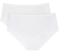 Triumph Damen Maxi-Slip, 2er Pack - Smart Natural Maxi EX, einfarbig, weiß, 44-50 Weiß