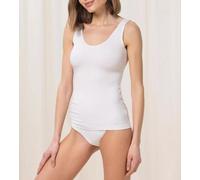 Triumph Damen Smart Natural Shirt Vest, Weiss, 1
