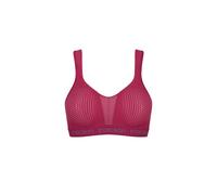 Sport-BH TRIUMPH, Damen, Gr. 85, Cup B, lila (erdbeere), 45% Polyamid, 41% Polyester, 14% Elasthan, BHs Sport-BH (68338260-85) erdbeere