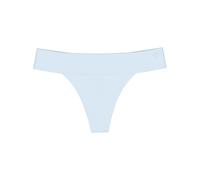 String TRIUMPH "Body Make-Up Illusion", Damen, Gr. 42, light blau, Microtouch, Obermaterial: 80% Polyamid, 20% Elasthan, körpernah, Unterhosen String, nahtlos, weicher Bund, Microfaser, tiefgeschnitte