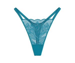 Triumph - String - Blau 46 - Crazy Stupid Love - Unterwäsche für Frauen