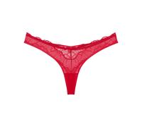 Triumph String mit V-förmigem Frontdetail Modell 'PALINA MOONLIGHT KISS' in Rot, Größe 42