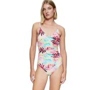 Triumph Summer Fleur OP 01, One Piece Swimsuit Damen, Mehrfarbig (Pink - Dark Combination), 46