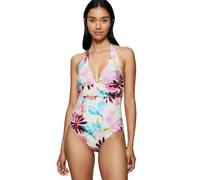 Triumph Summer Fleur OP Plunge, One Piece Swimsuit Damen, Mehrfarbig (Pink - Dark Combination), 44