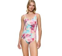 Triumph Summer Fleur OW 01, One Piece Swimsuit Damen, Mehrfarbig (Pink - Dark Combination), 46