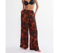 Triumph - Summer Satin Trousers brown combination - Gr. - 42