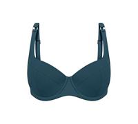 Triumph Summer Twist WP 02, Bikini Top Damen, Blau (Secret Lagoon), 42