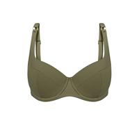 Triumph - Bikini Top gefüttert mit Bügel - Dark Green 46C - Summer Twist - Bademode für Frauen
