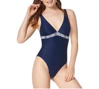 Triumph Summer Waves Padded Swimsuit Dunkelblau C 36 Damen