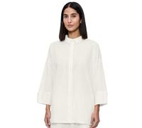 Triumph Summer Wear Boyfriend Shirt, Hemd Damen, Weiß (Silk White), 44