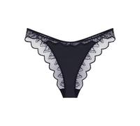 Triumph Slip Crazy Stupid Love Highleg Tai Damen Schwarz Satin Spitze Größe 40