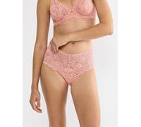 Triumph Slip Amourette Maxi Damen Microfaser Stretch-Spitze Cherry Rose Gr. 44