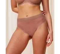 Triumph Tempting Sheer Highwaist String toasted almond - M