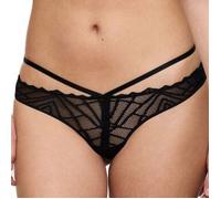 Triumph Damen That Night In Vegas String Briefs, Schwarz, 42 EU
