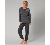 Triumph Two-Piece NIG Sets PK LSL 10 X dark grey melange - 42