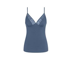 Triumph - Unterhemd mit Spaghettiträgern - Blau 40 - Comfort Allure - Homewear für Frauen