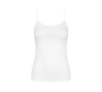 Triumph Damen-Tanktop Sense of Cotton mit Spaghettiträgern Weiß Größe 44