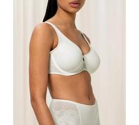 Triumph Damen Minimizer-BH Wild Rose Sensation W01, mit Bügel, ohne Polsterung, Verstellbare Träger, 90D, Silk White