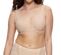 Triumph Wild Rose Sensation Bügel-BH, Minimizer nude beige - 75C