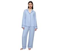 Triumph - Pyjama-Set - Blue light 46 - Amourette Jacquard - Homewear für Frauen