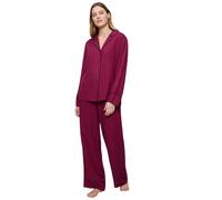 Triumph Women's Amourette Jacquard PW Pajama Top, Sweet Marsala, 46