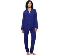 Triumph Women's Boyfriend Fit PW 03 Pajama Top, Blue-Dark Combination, 36